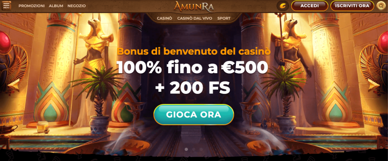 casino amunra login